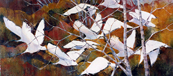 Sacred Ibis | 1994 | Oil on Canvas | 51 x 77 cm